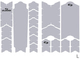 Unleazhed unscratch e-frame frame protection foil e-bike