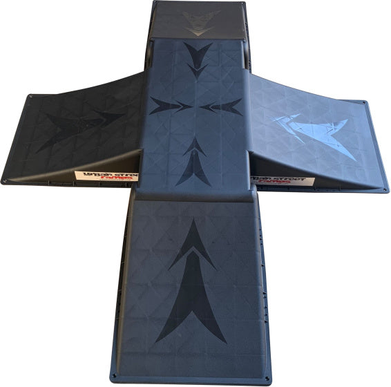 Urban Street Ramps Skateramp Urban Street 4-Wege Mini Black