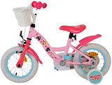 Woezel Pip Children's Bike - Mädchen - 12 Zoll - Pink