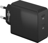 Goobay USB-C PD Dual-Schnellladegerät (36 W)