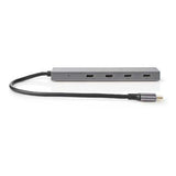 Nedis USB-Hub | 1x USB-C 3.2 Gen 2 Stecker | USB-C 3.2 Gen 2 Buchse mit PD 3.0 3x USB-C 3.2 Gen 2 Buchse | 4-Port-Port(s) | USB 3.2 Gen 2 | USB-betrieben | 10 Gbit/s – uhubu3470at