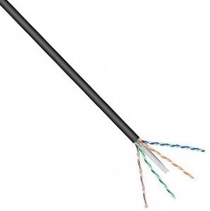 UTP Cat6 Box 305 m schwarz solides Outdoor-Set – 1381541
