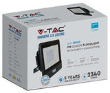 V-tac LED-Bauleuchte | 30w | 3000k | IP65 | mit Sensor | Körper schwarz - 9335220