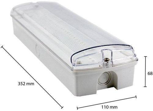V-tac Notbeleuchtung LED Aufbau 4 Watt IP65 - 5021700