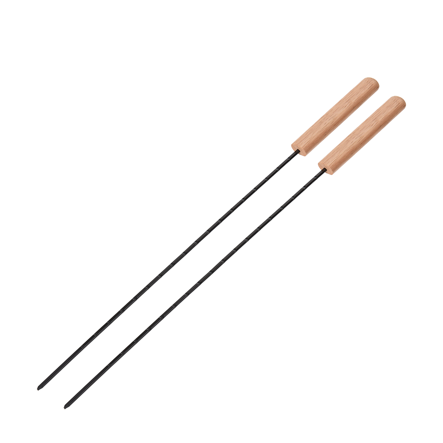 Vaggan barbecue vleesspiezen 48cm 2 stuks