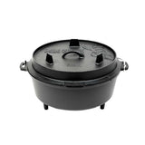 Valhal Dutch Ofen Braadpan Gusseisen ohne Beine 6,1 l