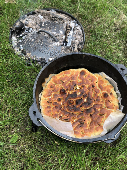 Valhal Dutch Ofen Braadpan Gusseisen ohne Beine 6,1 l