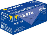 Varta 386 SR42 10 Stück im Karton