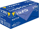Varta v390 Knopfzellenbatterie Silber
