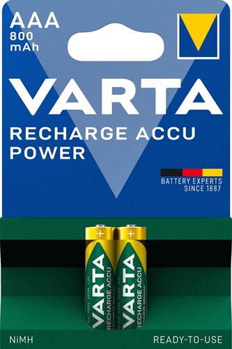Varta wiederaufladbare AAA-Batterie – NiMH