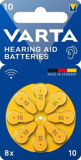 Varta Hörbatterie V10 Blister (8) – 3221900