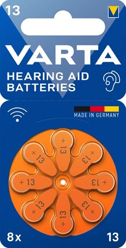 Varta Hörbatterie v13 Blister (8) – 3221902