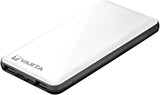 Varta Powerbank 10.000 mA silber + LED-Anzeige USB und USB-C – 3509010