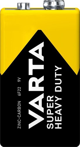 Varta Superlife 9V. Zinkkohlenstoff. jede. (Hangpaket)