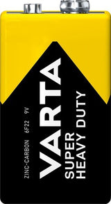 Varta Superlife 9V. Zinkkohlenstoff. jede. (Hangpaket)