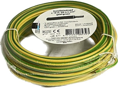 Vd-Draht 2,5qmm ge gr 10m - 1242068