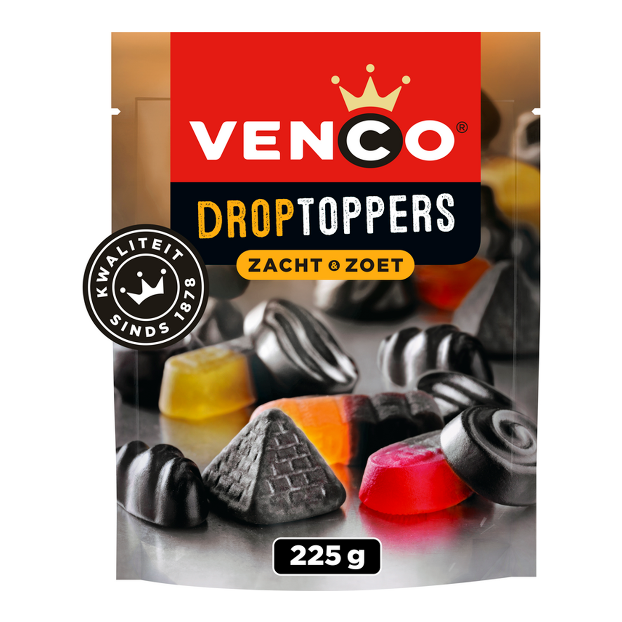 Venco Lakritz-Topper weiche süße Tüte (10x 225gr)