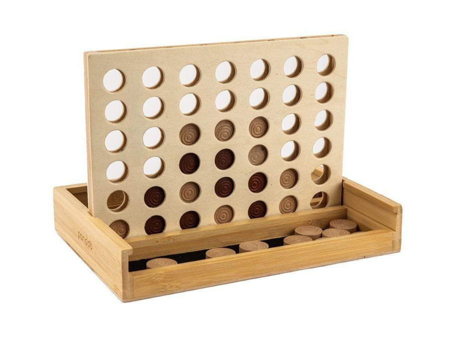 Pandoo vier gewinnt! - Legespiel - Bambus