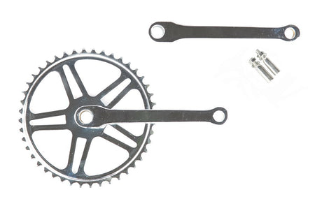 Kurbel Set mit Spiegat 44T 170 mm Silber