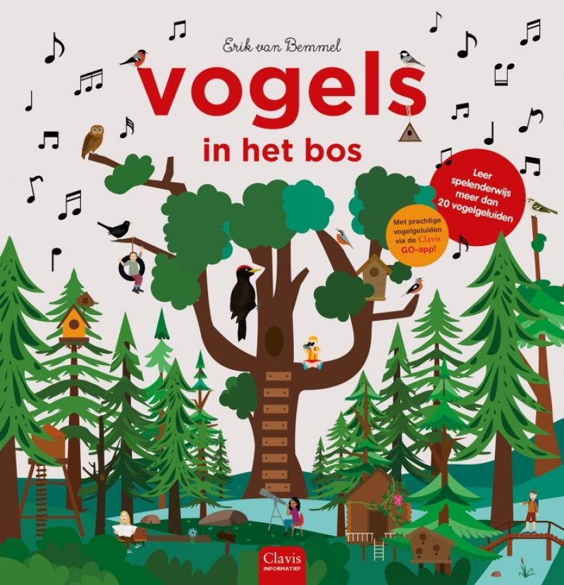 Clavis-Vögel im Wald