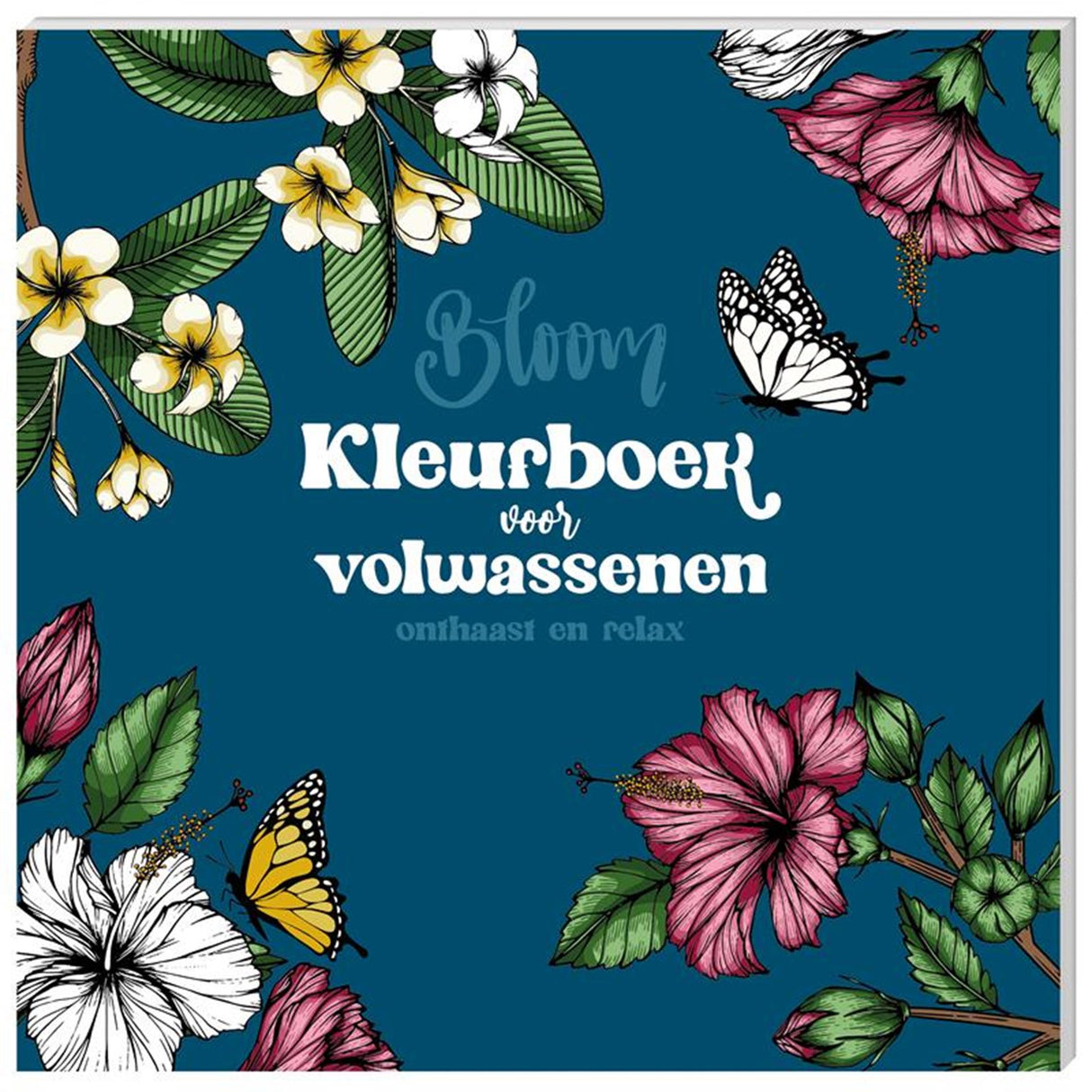Imagebooks Malbuch für Erwachsene – Blüte