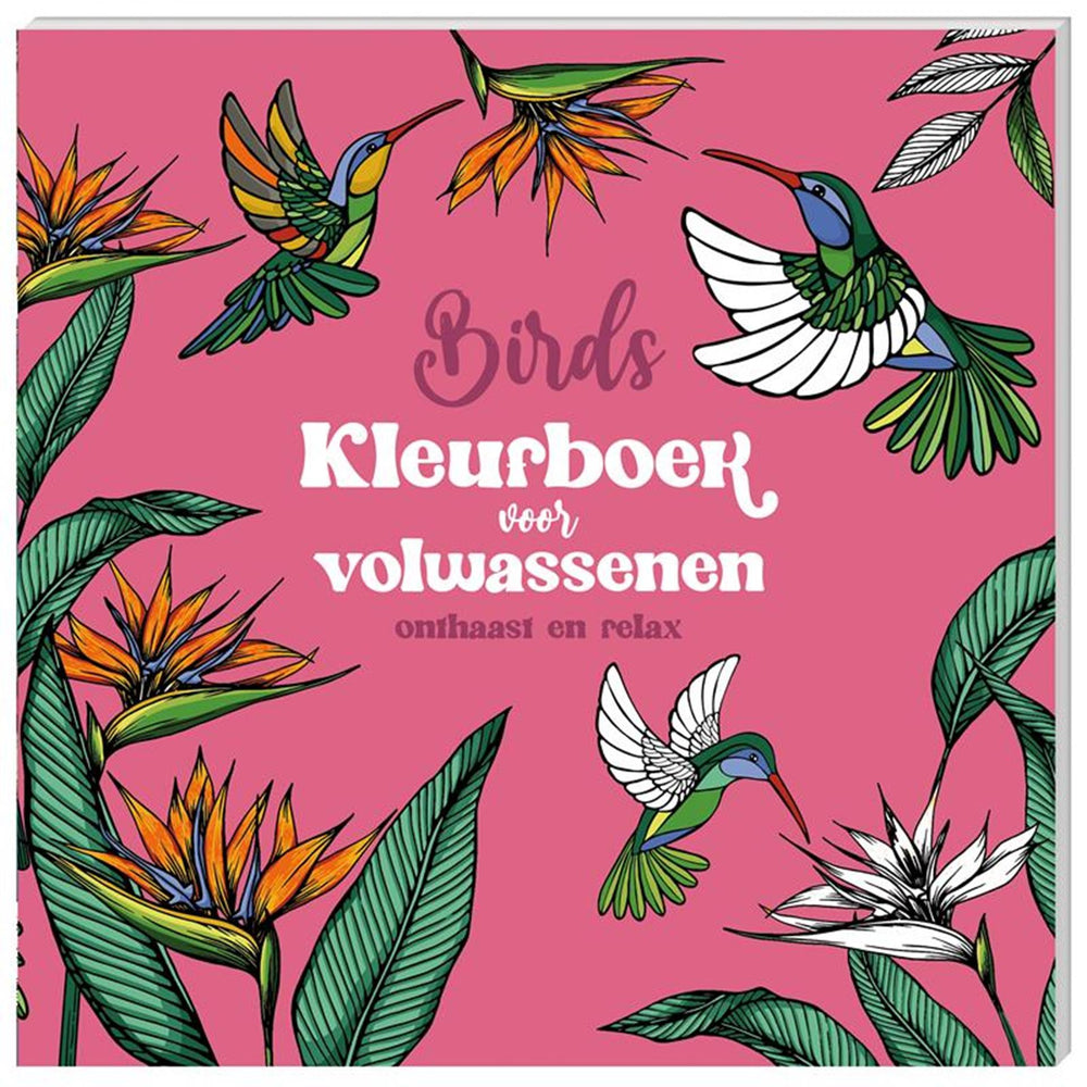 Imagebooks Malbuch für Erwachsene – Vögel
