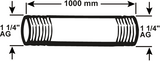 Cornat Galva-Rohr mm 5 4 1000 mm (530) – vzs53054100