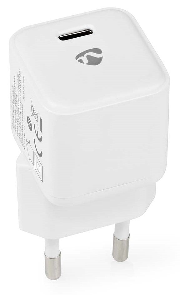 Nedis Nedis Ladegerät | 1,5 2,0 2,5 3,0 a | Ausgänge: 1 | USB-C | 30w wcmpd30w100wt