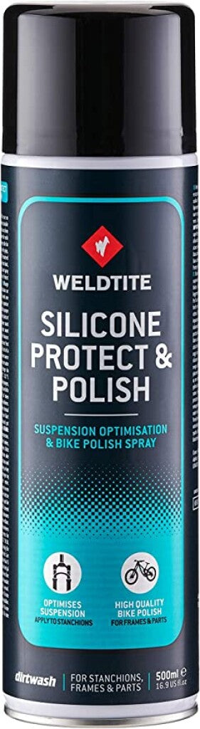 Weldtite aerosol silicone protect polish, 500ml