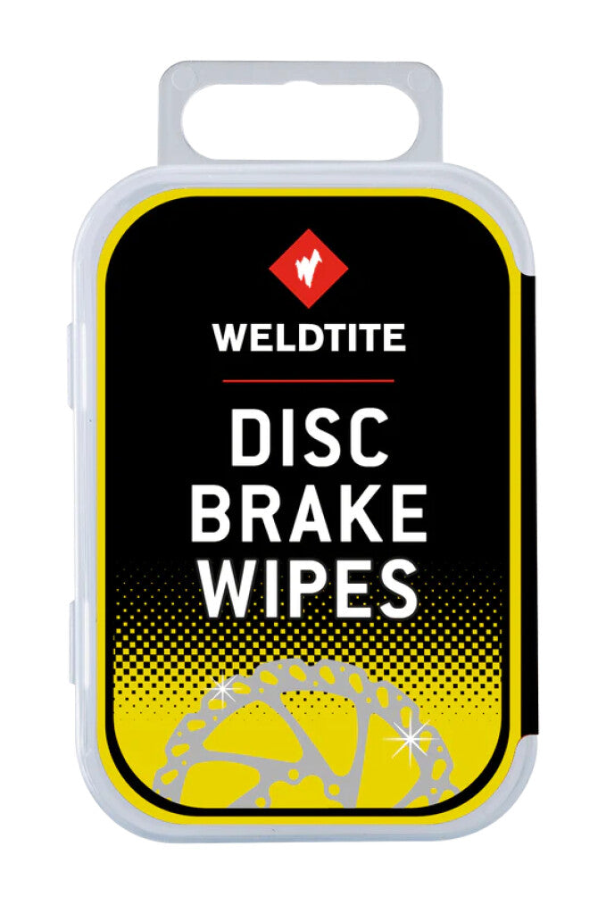 Weldtite disc brake wipes per 6 pieces