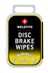 Weldtite disc brake wipes per 6 pieces