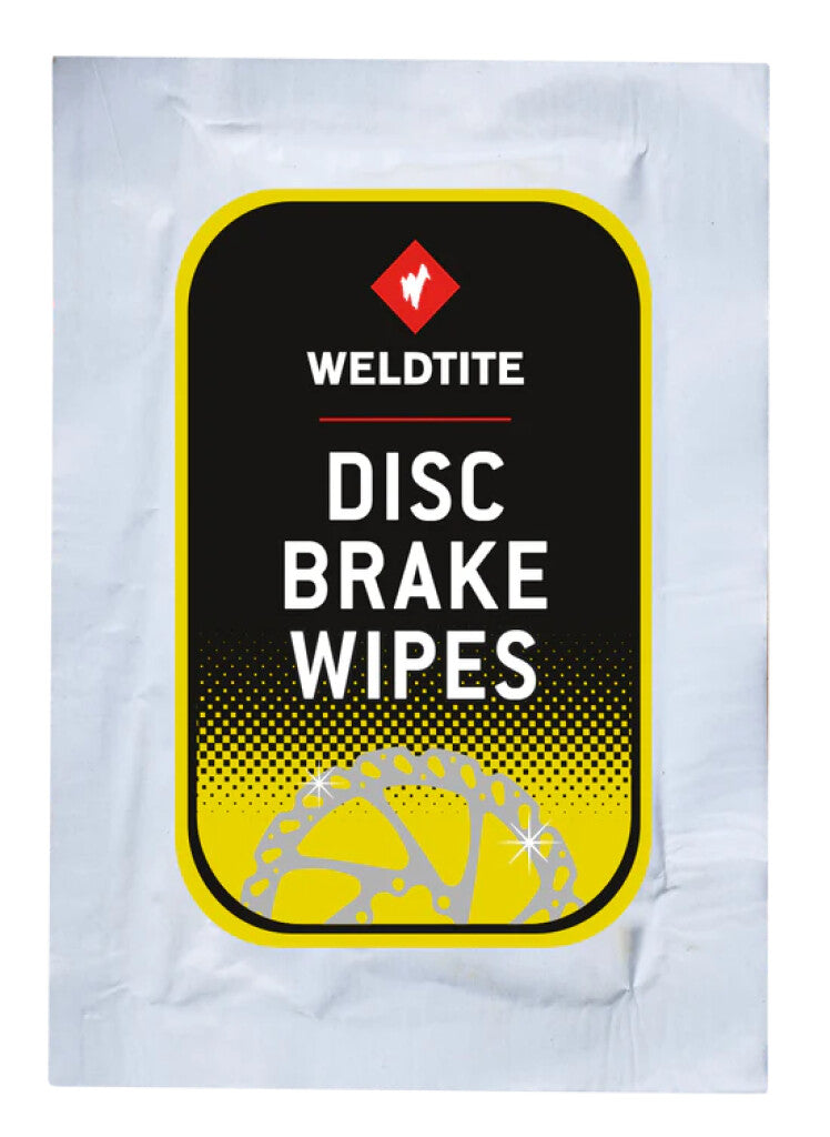 Weldtite disc brake wipes per 6 pieces