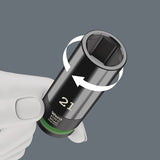 Imp Wera 05004591001 Radaktuator-Steckschlüssel – 1 2'' – 19 mm – 8790 C – 05004591001