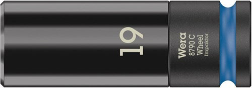 Imp Wera 05004591001 Radaktuator-Steckschlüssel – 1 2'' – 19 mm – 8790 C – 05004591001