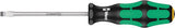 Wera 334 zaagsnede schroevendraaier, garage kling, 0.8 x 5.0 x 100 mm - 1 stuk(s) - 05007610001
