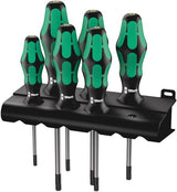 Wera 367 6 Torx® Bo Kraftform Plus Torx® Bo Schraubendreher-Set + Halter, 6-teilig – 1 Stück – 05138250001