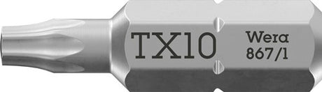 Wera 867 1 Torx®-Bits, TX 10 x 25 mm – 1 Stück – 05066485001