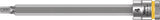 Wera 8740 a HF-Zyklop-Bitnuss-Kombination mit Haltefunktion mit 1 4 Antrieb, 4,0 x 100 mm – 1 Stück – 05003334001