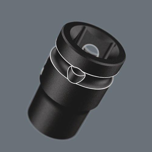 Imp Wera 8790 B Betätigungssockel mit 3 8-Antrieb, 10 x 30 mm – 05005501001