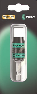 Wera 887 4 RR SB Rapidaptor Universal-Bithalter mit Ringmagnet, 1 4 Zoll x 57 mm – 1 Stück – 05073511001