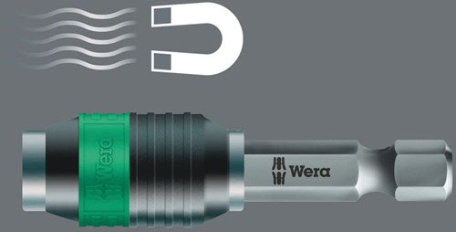 Wera Schraubendreher-Bithalter magnetisch 1,4 Zoll 50 mm Schnellwechsel