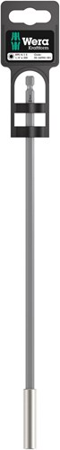 Wera 899 4 1 s Universal-Bithalter mit starkem Klemmring, 1 4 Zoll x 300 mm – 1 Stück – 05160981001