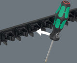 Wera 9650 Magnetstreifen-Kraftform-Schraubendreher-Set, 9-teilig – 05051012001