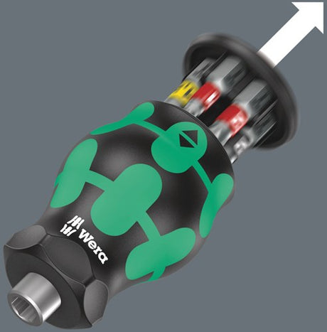 Wera Magazinschraubendreher | 6-teilig | Slot PH PZD | 1 Stück - 05008874001 - 05008874001