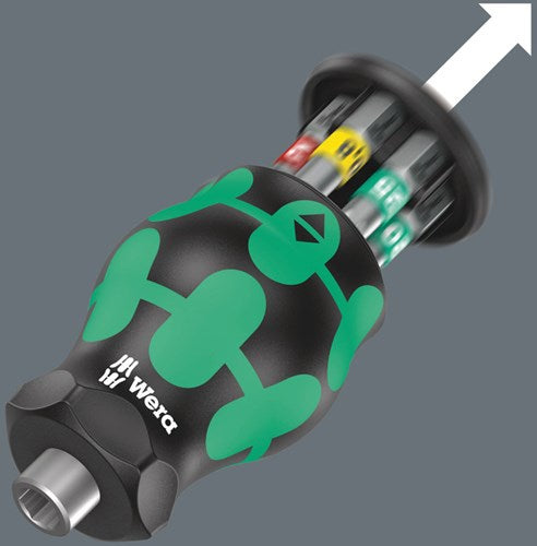 Wera Magazinschraubendreher | 6-teilig | Schlitz PH Torx | 1 Stück - 05008873001 05008873001