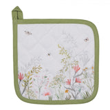 Clayre Eef Topflappen Blumen 20x20cm