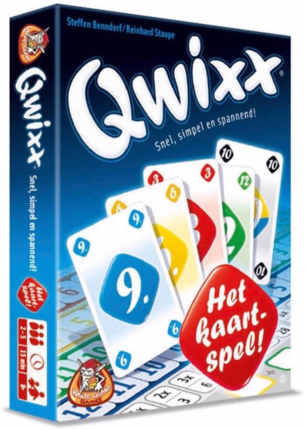 White Goblin Games Qwixx Das Kartenspiel