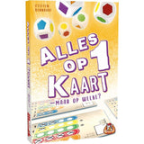 Weiße Kobold-Spiele, weißes Kobold-Alles-auf-1-Karten-Würfelspiel