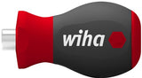 Wiha 28101 Schraubendreher mit Bithalter magnetisch kurz, 1 4 57 mm - 29463