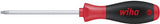 Wiha 362tr09 Schraubendreher Soft Finish Torx® manipulationssicher (mit Bohrung) mit runder Klinge T9h x 60 mm – 03108